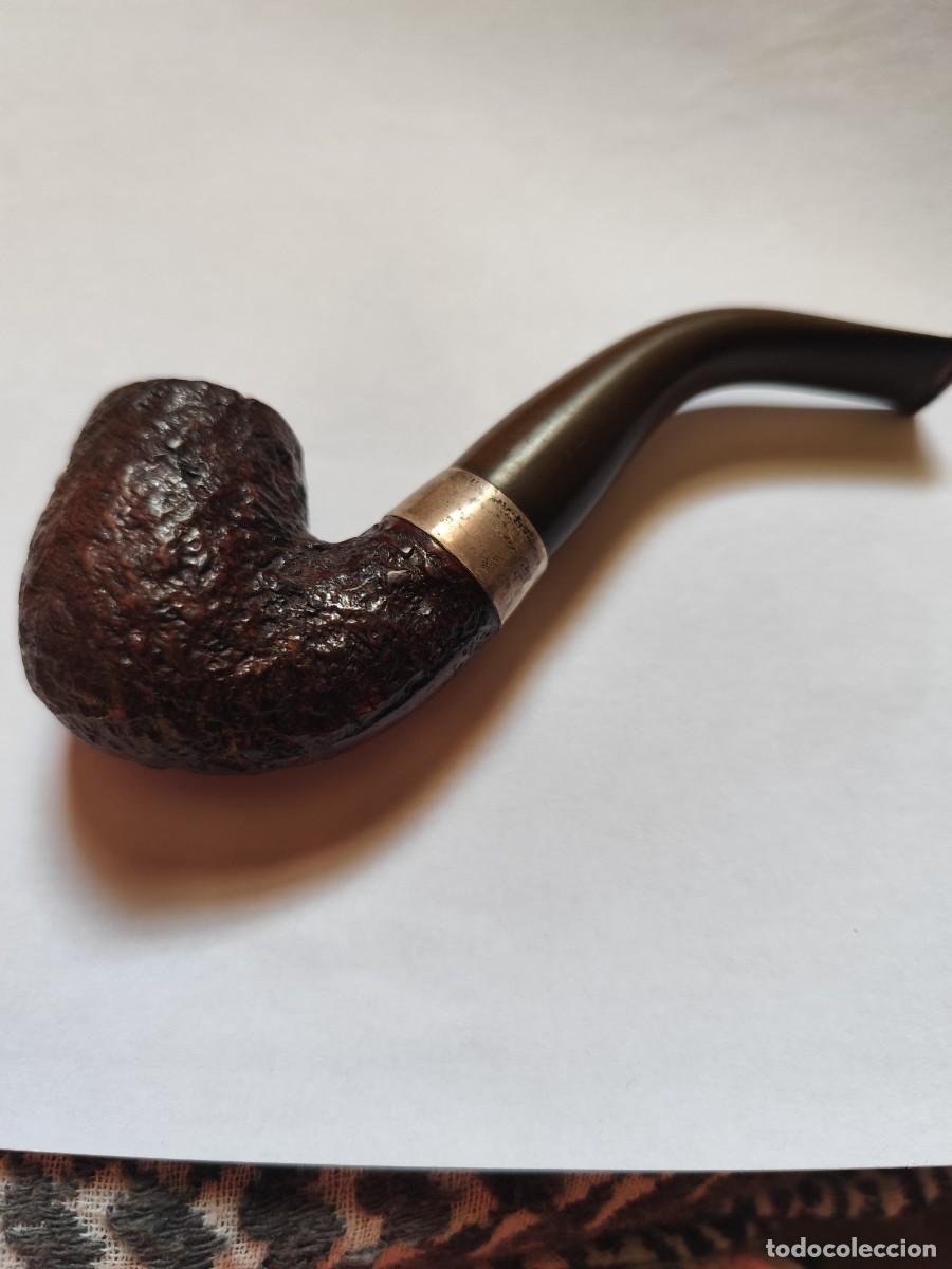 Pipas de fumar: Pipa de fumar con anillo de plata - Foto 3