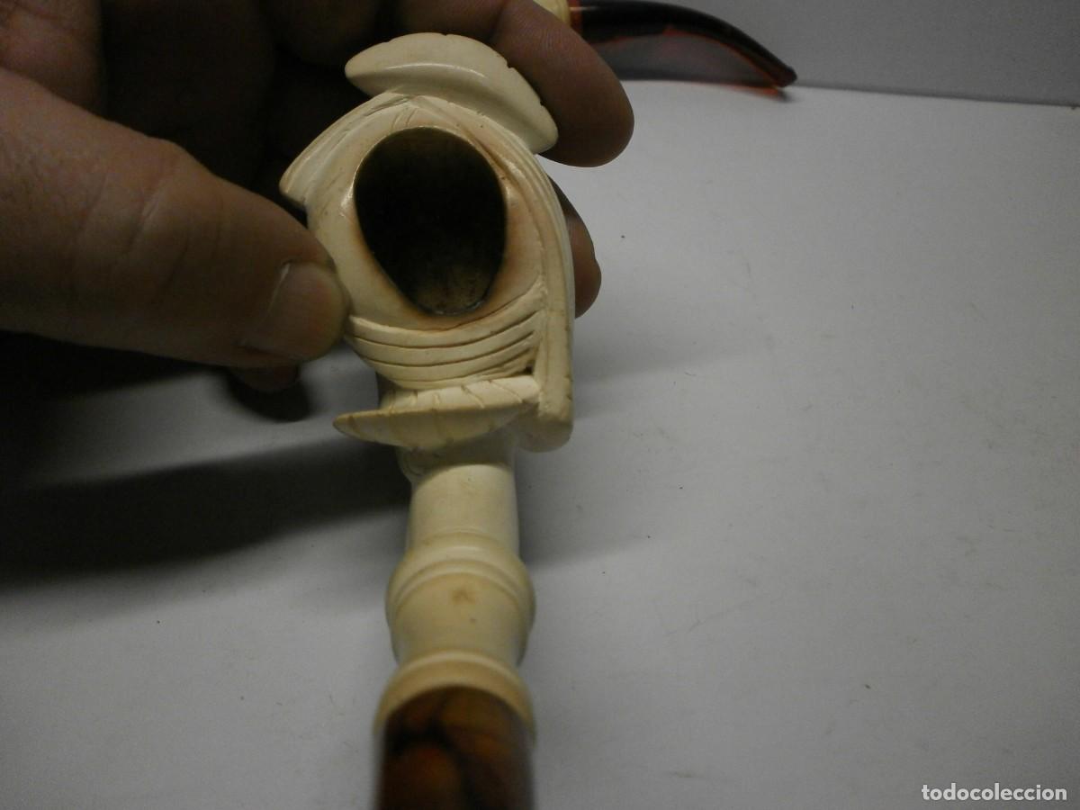 Pipas de fumar: lote de 3 pipas de espuma de mar - Foto 10