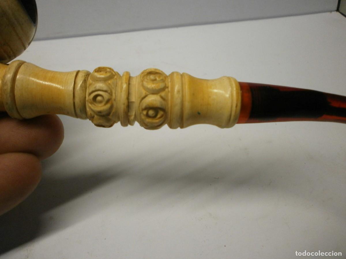 Pipas de fumar: lote de 3 pipas de espuma de mar - Foto 12