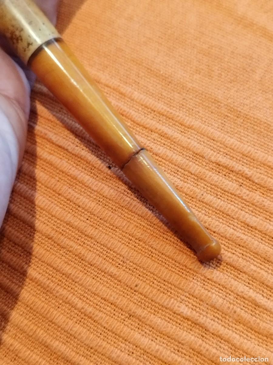 Pipas de fumar: Antigua cazoleta de pipa de fumar tabaco. - Foto 7