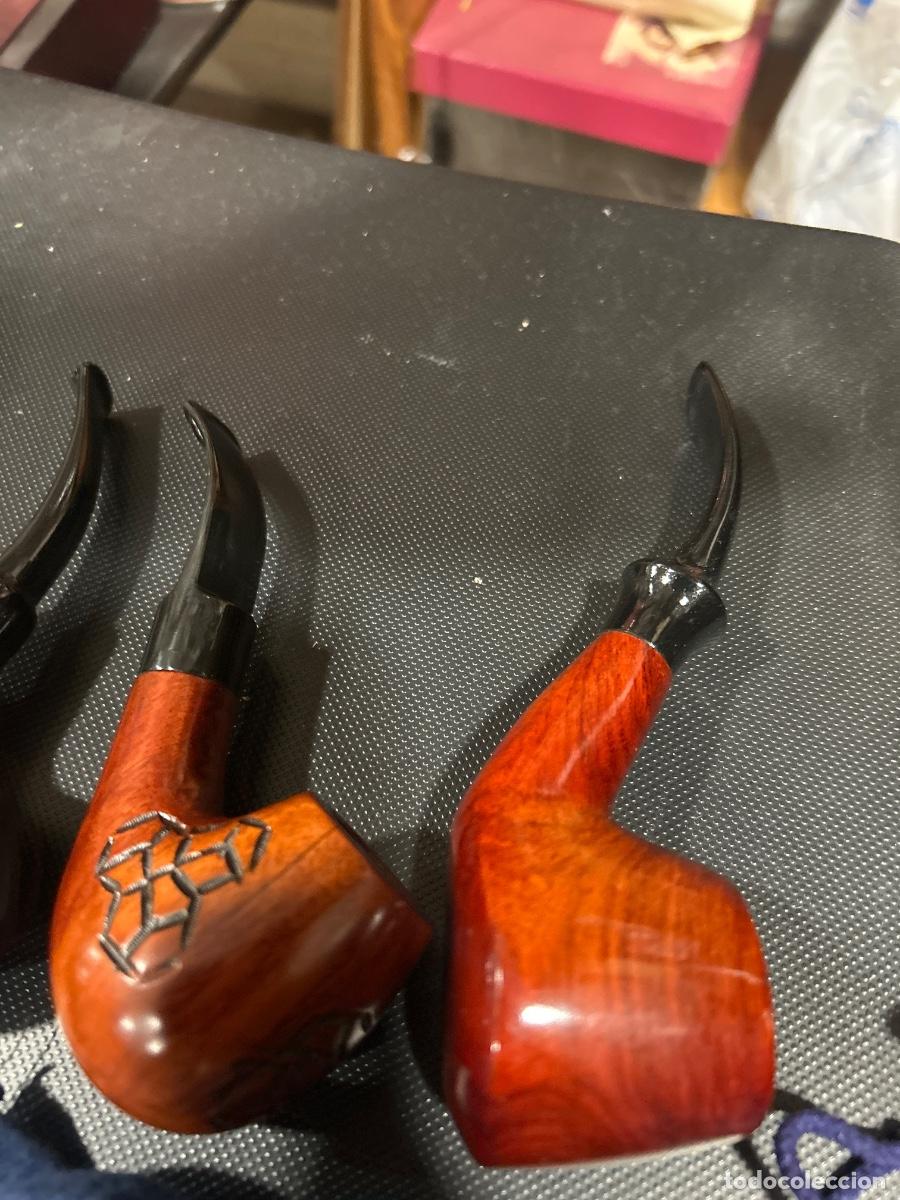 Pipas de fumar: Lote de 5 pipas nuevas - Foto 3