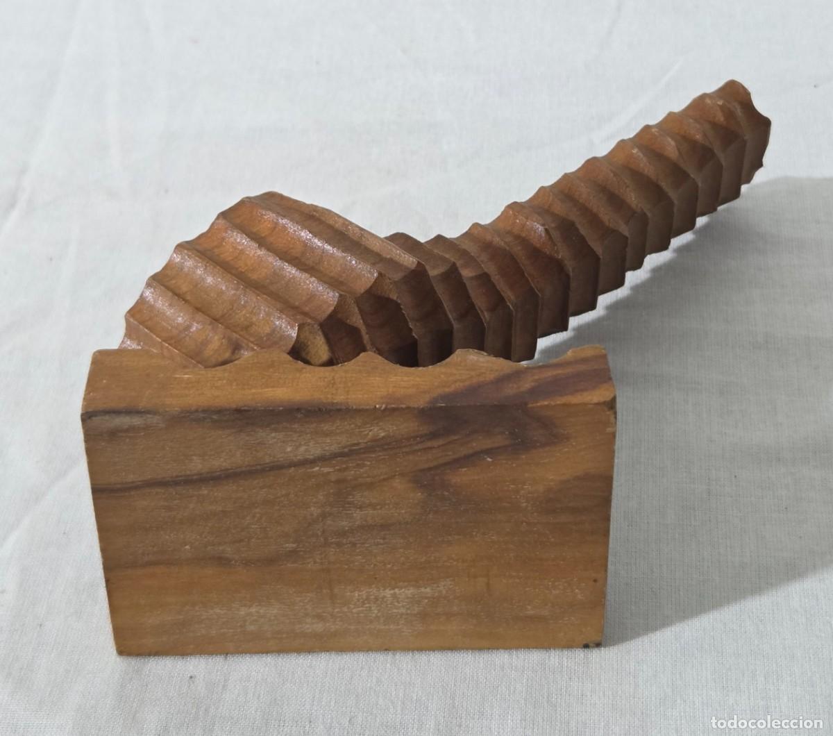 Pipas de fumar: Pipa de fumar de madera con soporte - Foto 16