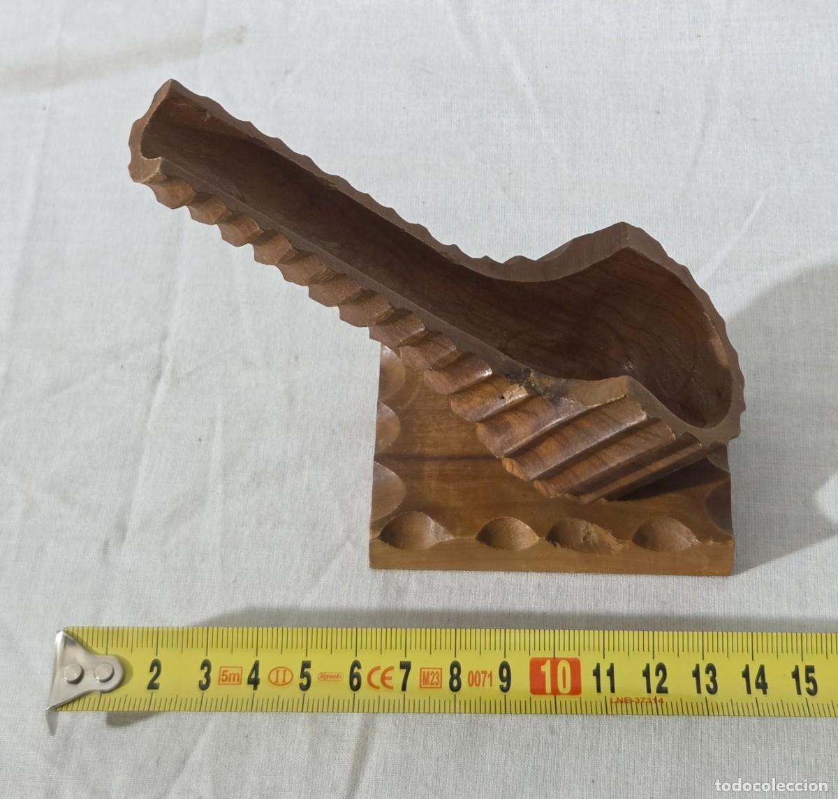 Pipas de fumar: Pipa de fumar de madera con soporte - Foto 20