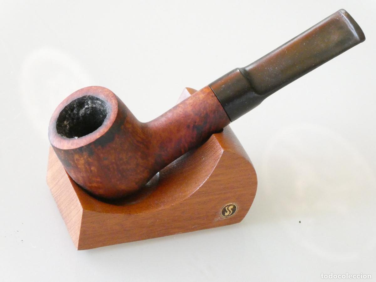 Pipas de fumar: PIPA DE FUMAR. MARCA MARCAJE MONTINI FATIA IN ITALIA. 35GR