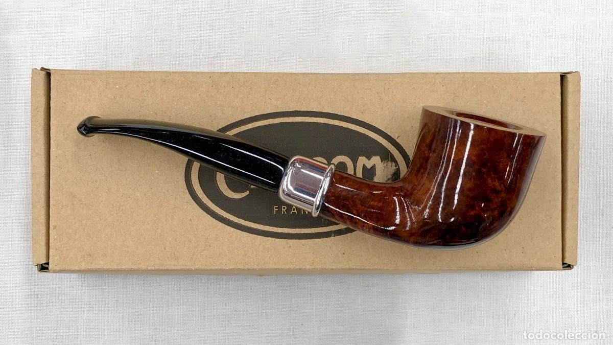 Pipas de fumar: Pipa. Marca Chacom. Modelo Siguon 110. Nueva. Francia. Vintage. Especial Coleccionistas