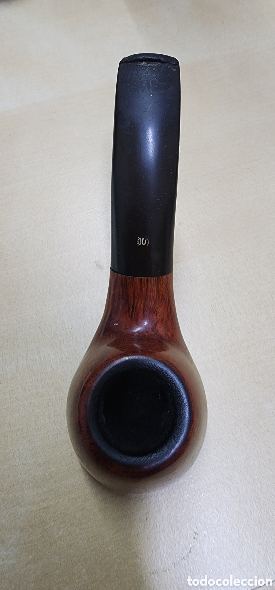 Pipas de fumar: PIPA STANWEL SWEDEN- HERMOSA PIPA SEMI CURVA COMO NUEVA ,MUY CURIOSA Y LISTA PARA FUMAR