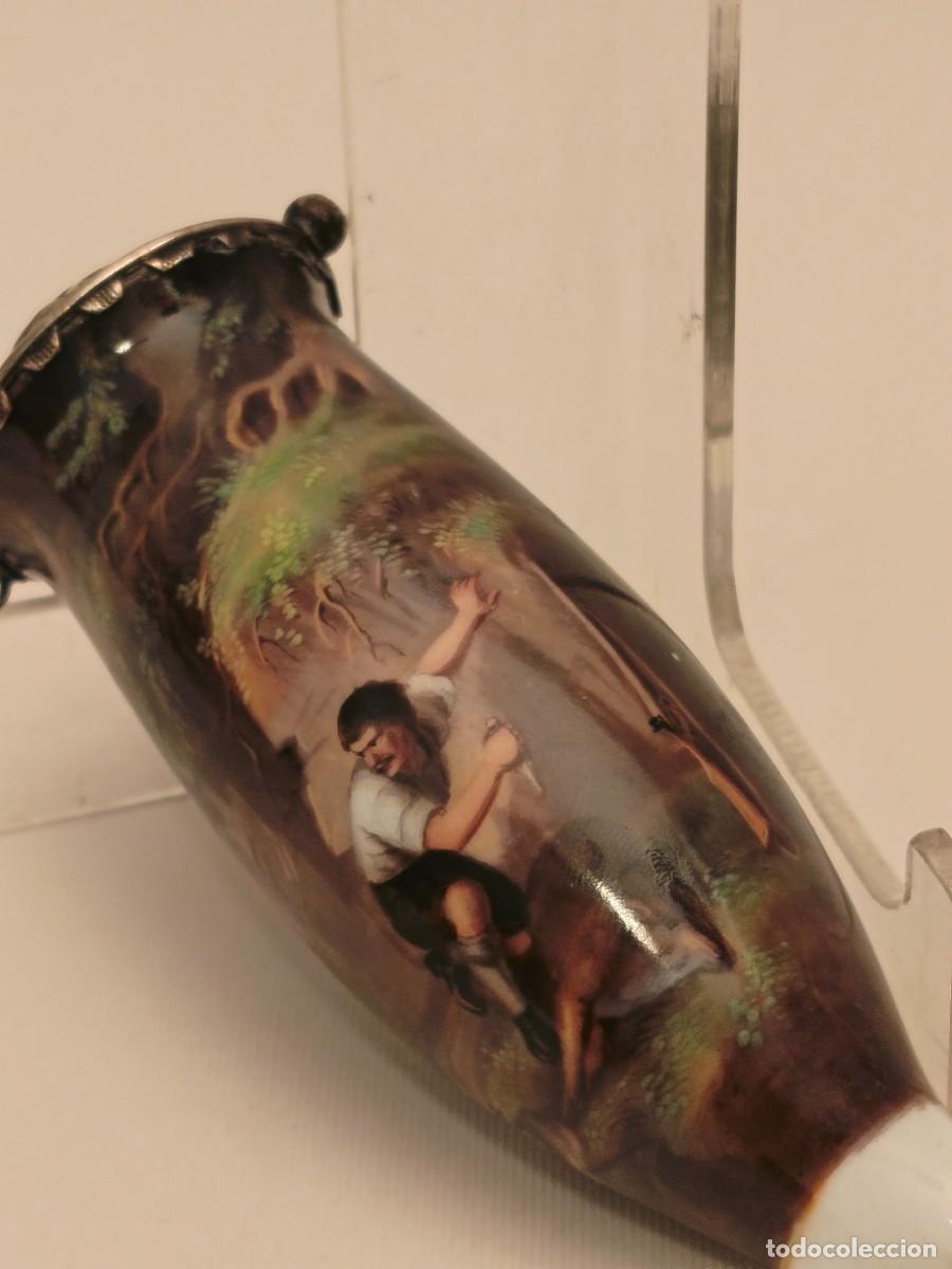 Pipas de fumar: ANTIGUA CAZOLETA DE PIPA DEL TIROL &rdquo;GESTECKPFIEFE&rdquo;