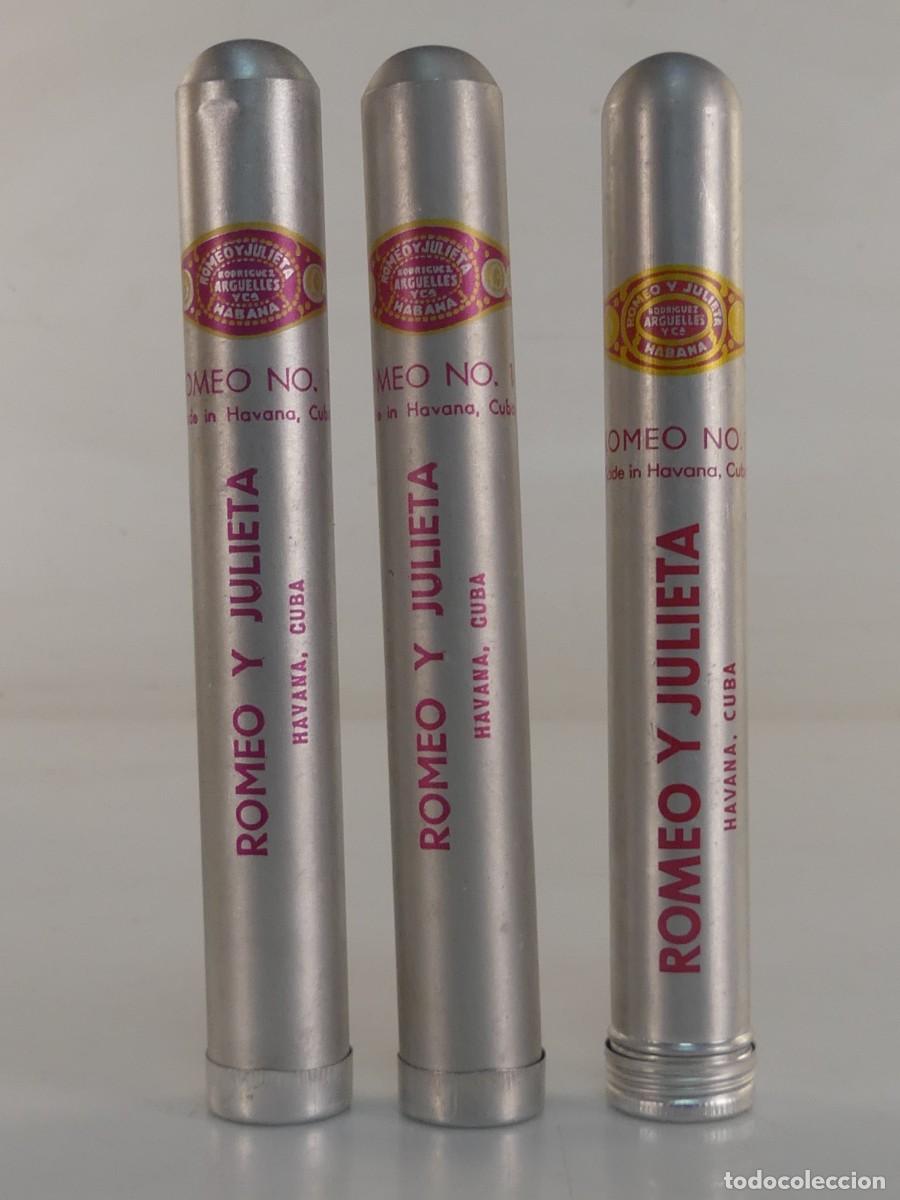Pipas de fumar: LOTE DE 3 PURROS ROMEO Y JULIETA