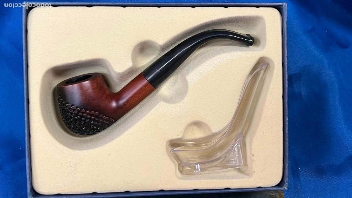Pipas de fumar: PIPA RUSTICADA &rdquo;THE BEST PIPES COLLECTION&rdquo; &ndash; EDICI&Oacute;N COLECCIONISTA, ESTADO IMPECABLE