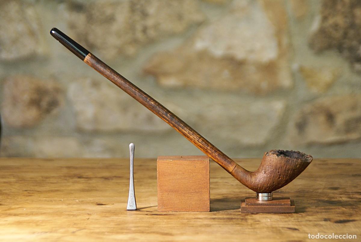 Pipas de fumar: Pipa de Brezo artesanal tipo Churchwarden para Tabaco