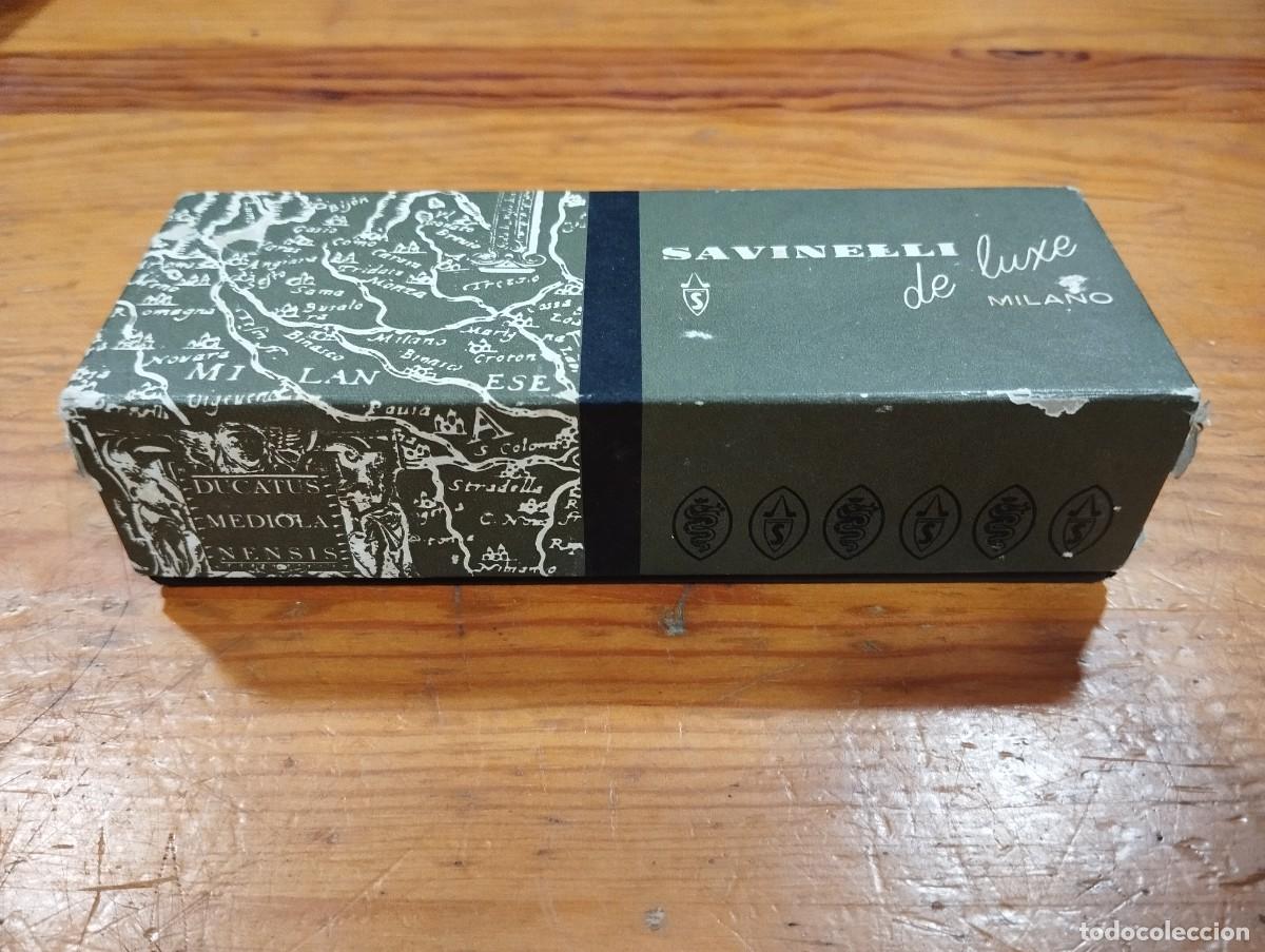 Pipas de fumar: PIPA SAVINELLI DE LUXE USADA EN SU CAJA ORIGINAL.