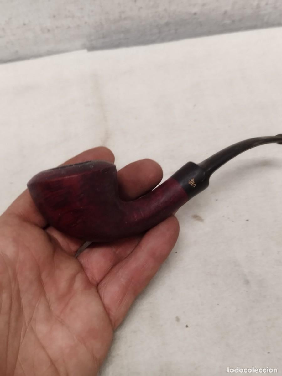 Pipas de fumar: Antigua pipa de fumar tabaco, Stanwell Royal.