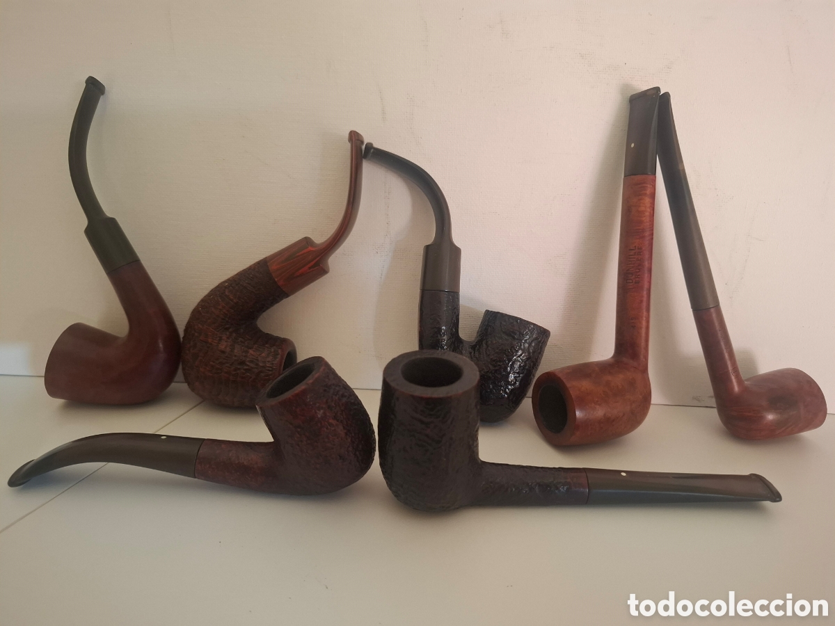 Pipas de fumar: COLECCI&Oacute;N DE PIPAS DUNHILL