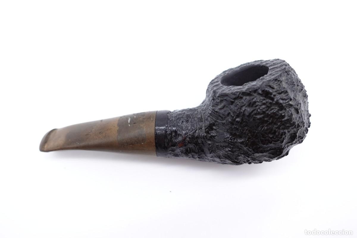 Pipas de fumar: ANTIGUA PIPA DE FUMAR OLD RIVER TIPO FREEHAND RUSTICADA CON BOQUILLA