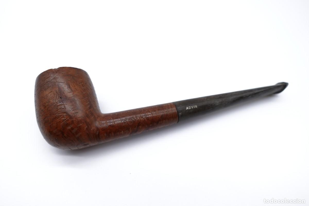 Pipas de fumar: ANTIGUA PIPA DE FUMAR ADYIN MADERA