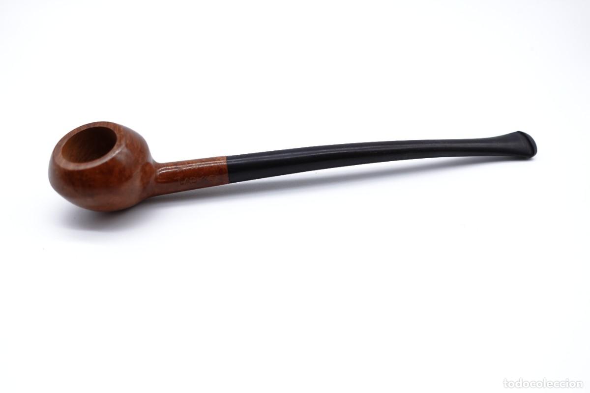 Pipas de fumar: ANTIGUA PIPA DE FUMAR BRUYERE FINE MOD 13 LADY&acute;S CON BOQUILLA RECTA.