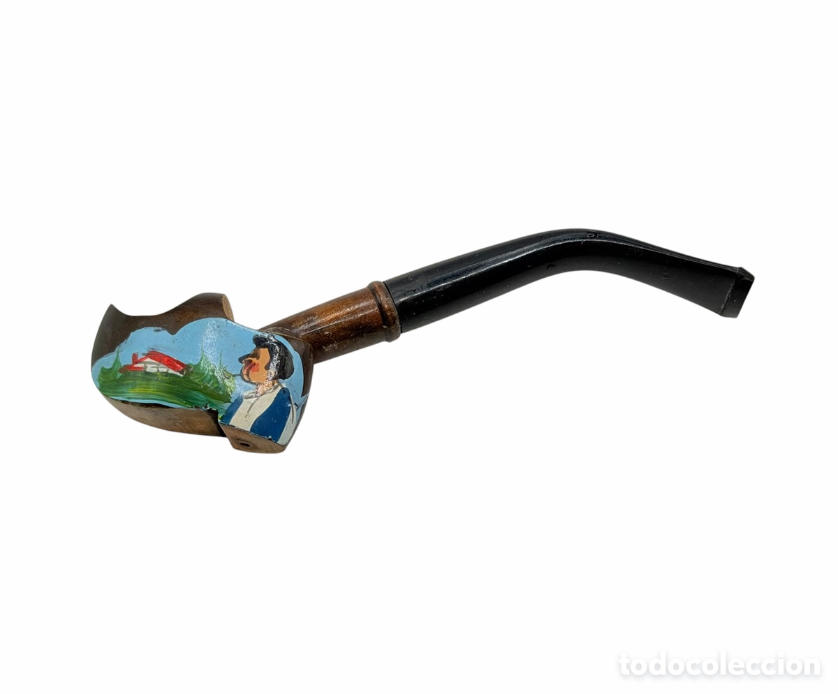 Pipas de fumar: Pipa Pintada de Colecci&oacute;n