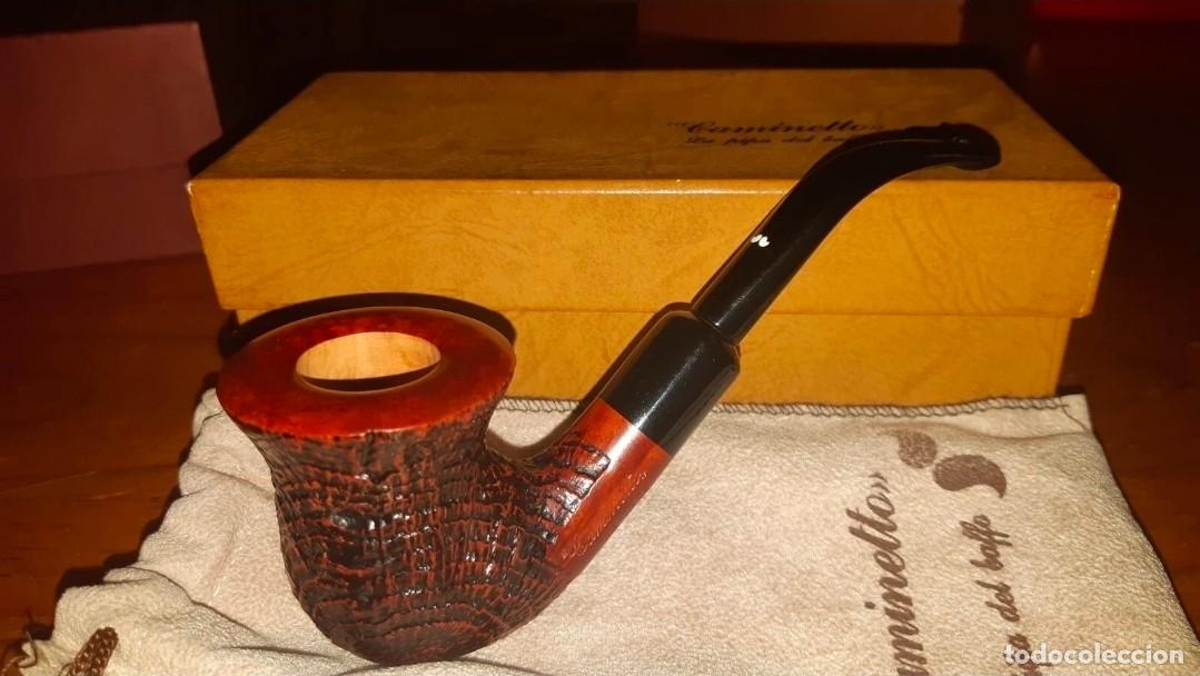 Pipas de fumar: Pipa Caminetto Sandblasted ArmyNueva