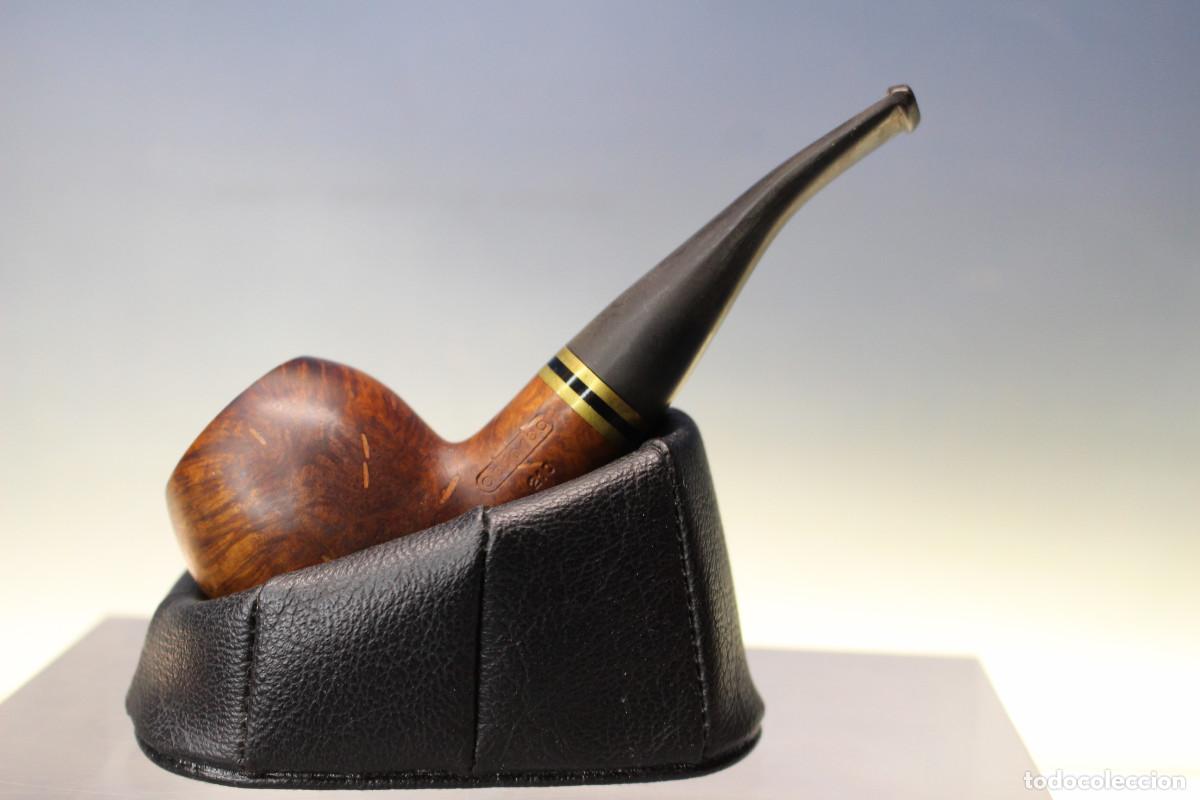 Pipas de fumar: 01. Antigua pipa Adsorba 210. Madera de brezo. Hecha en Italia.