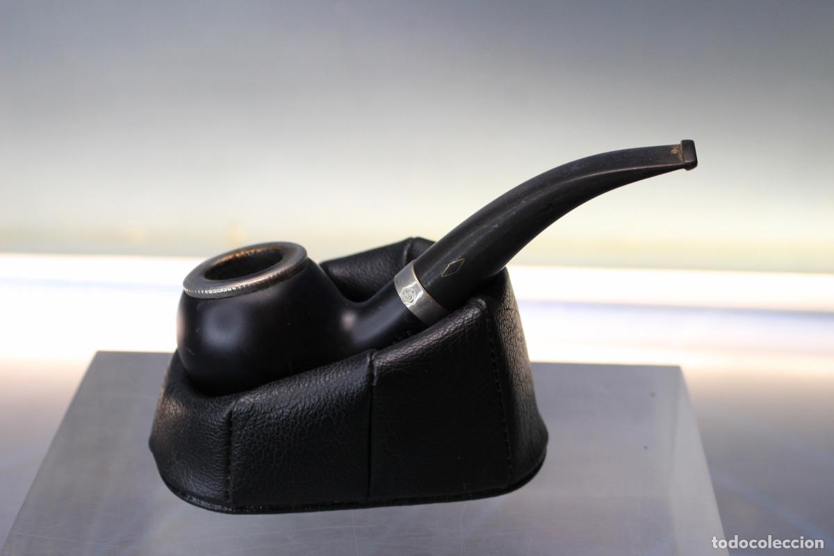 Pipas de fumar: 07. Antigua pipa Brebbia Nera 601. Madera de brezo. Hecha en Italia.