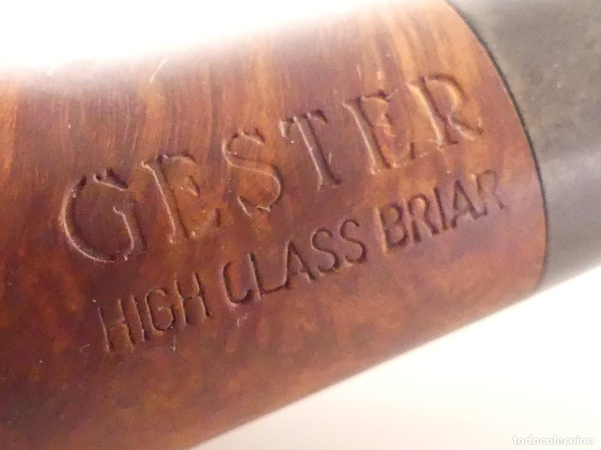 Pipas de fumar: PIPA DE FUMAR MARCA GESTER - OBJETO DE COLECCION - Foto 5