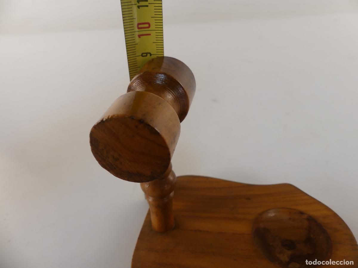 Pipas de fumar: CONJUNTO DE PIPA DE FUMAR CON SOPORTE - OBJETO DE COLECCION - Foto 8