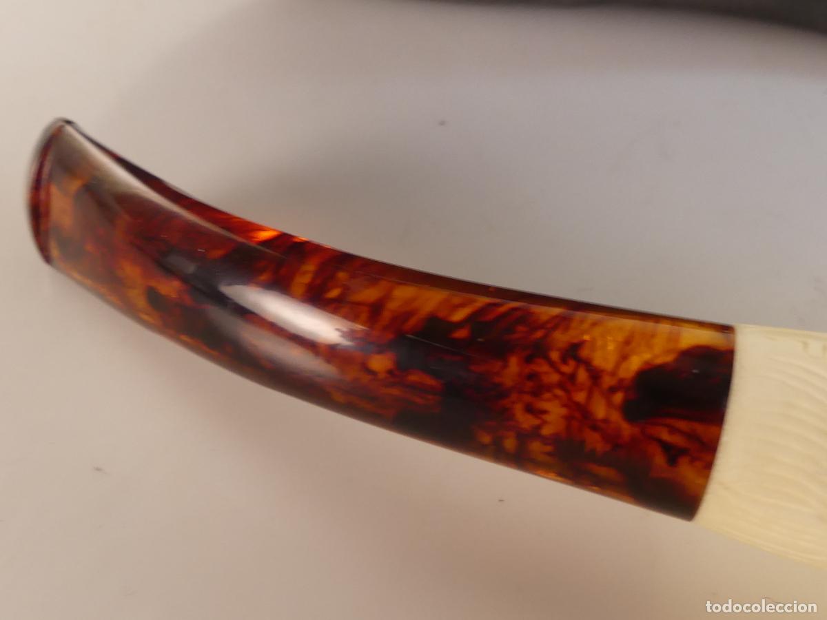 Pipas de fumar: Pipa tallada en Espuma de Mar - objeto de colecci&oacute;n - Foto 8
