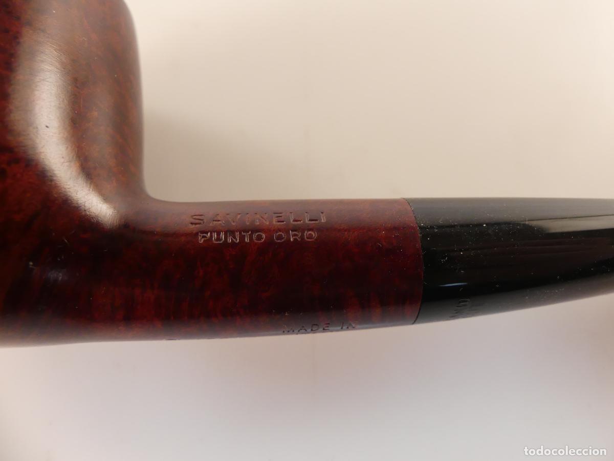 Pipas de fumar: PIPA DE FUMAR MARCA SAVINELLI - OBJETO DE COLECCION - Foto 3