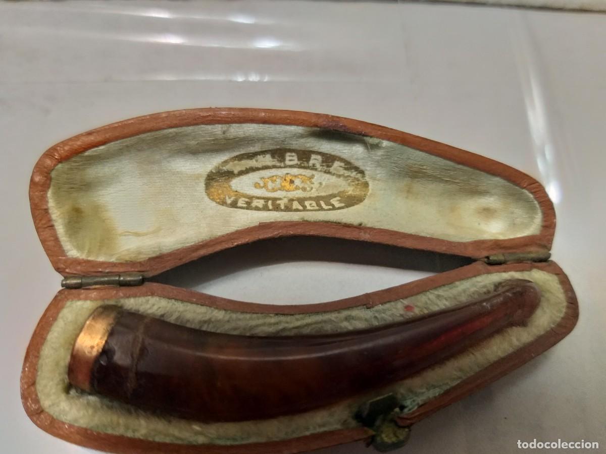 Pipas de fumar: antigua pipa victoriana circa 1900