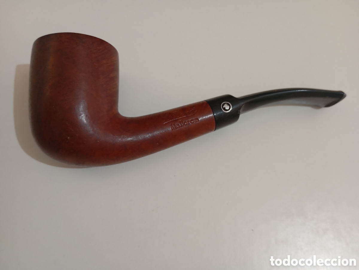 Pipas de fumar: Pipa Joan Bonet Mallorca Sello Isla Madera de Brezo Alta colecci&oacute;n # fumar tabaco antigua