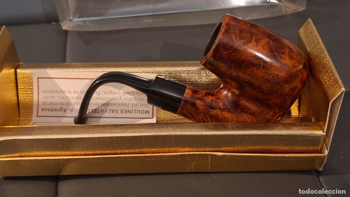 Pipas de fumar: Pipa Salvatella Extra 66 pipe Nueva en su caja