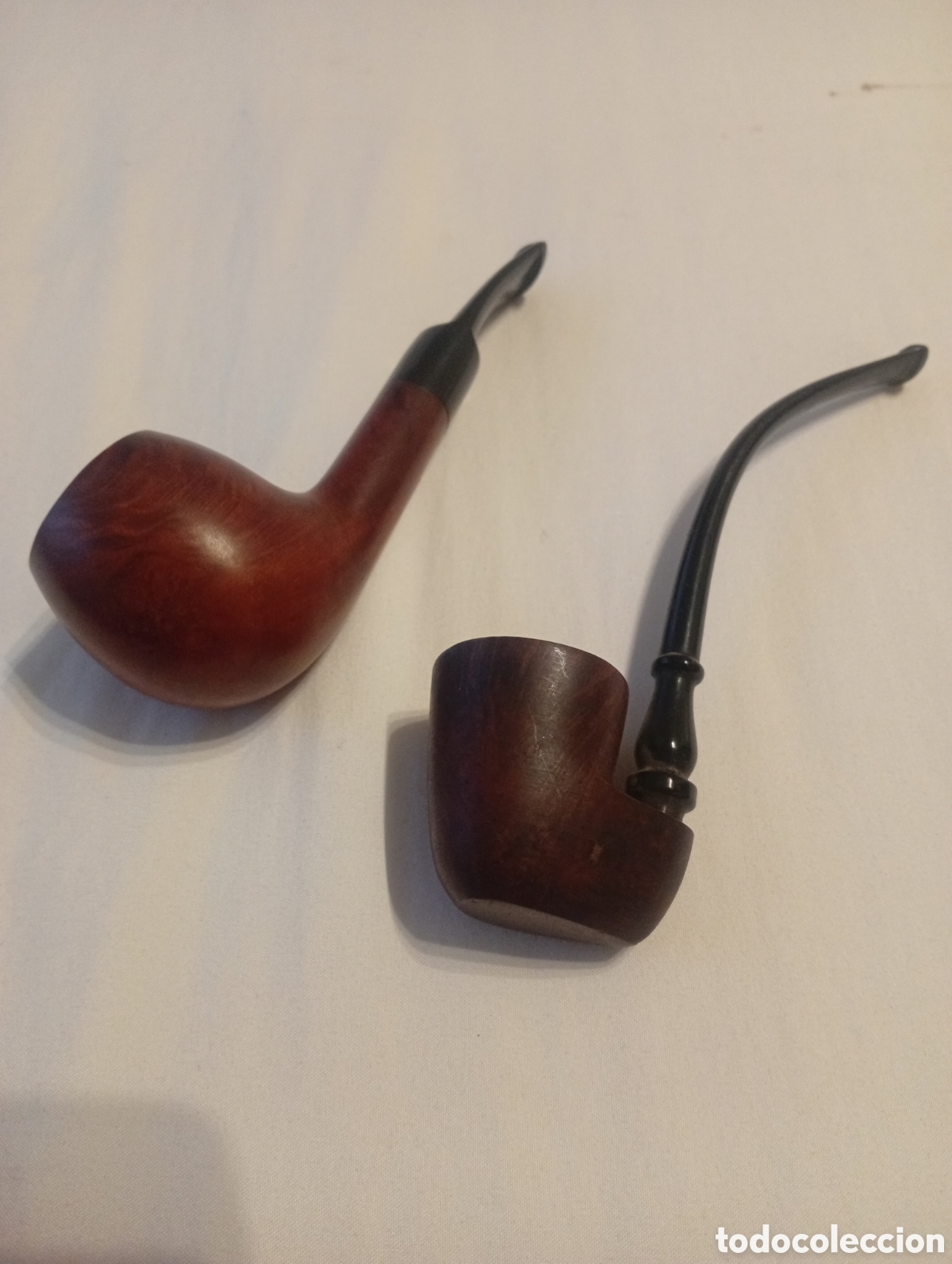 Pipe per fumare: 2 pipas fumador a&ntilde;os 70 vintage