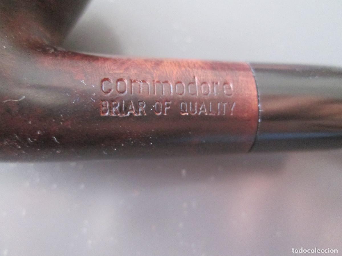 Pipas de fumar: PIPA DE FUMAR COMMODORE - 12 CM - USADA - Foto 4