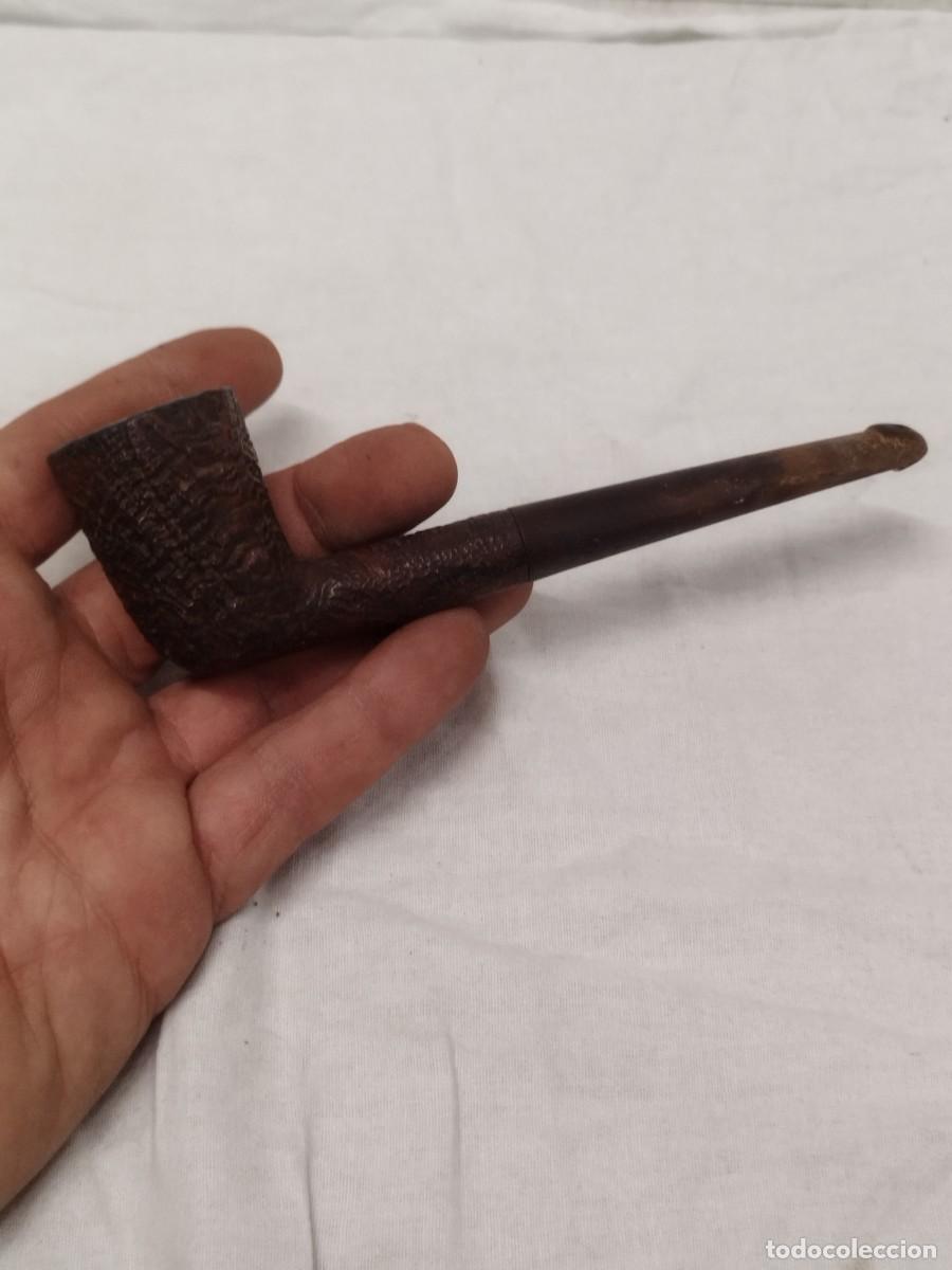 Pfeifen zum Rauchen: Pipa De Fumar Vintage De Brezo R&uacute;stico. A identificar.