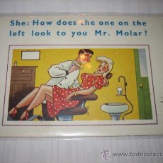 Postales: SHE:HOW DOES THE ONE ONTHE LEFT LOOK TO YOU MR.MOLAR. Lote 16953372