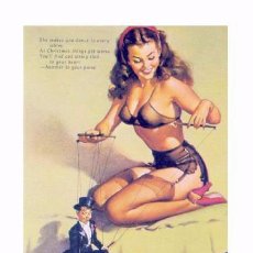 Postales: PIN UPS OF GIL ELVGREN POSTCARD - (036) YEARS 1940´S,1950´S AND 1960´S