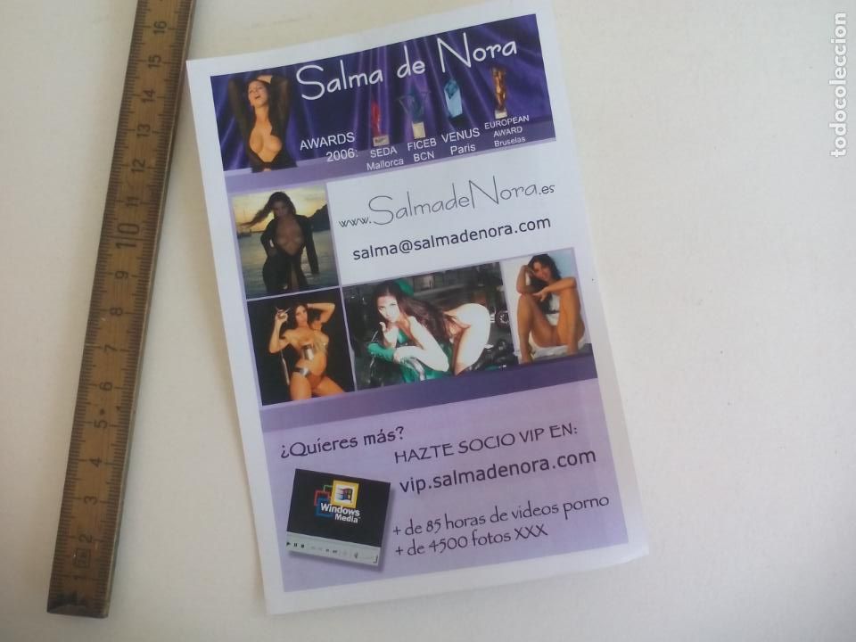 Postkarten: FOLLETO EROTICO. PUBLICIDAD DE SALMA DE NORA. CHICA