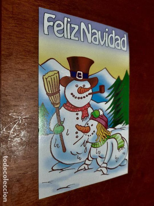 Postkarten: FELIZ NAVIDAD PORNO.TMEO. FELICITACI&Oacute;N NAVIDE&Ntilde;A. ORBE. POSTAL. BUEN ESTADO. SIN USO. DIFICIL