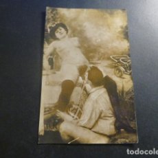 Postales: POSTAL PORNOGRAFICA FOTOGRAFICA HACIA 1910. Lote 246507200