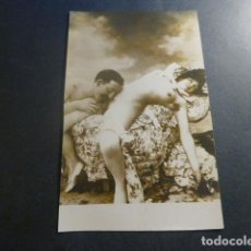 Postales: POSTAL PORNOGRAFICA FOTOGRAFICA HACIA 1910. Lote 246507545