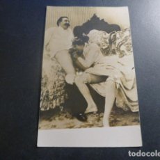 Postales: POSTAL PORNOGRAFICA FOTOGRAFICA HACIA 1910. Lote 246507605