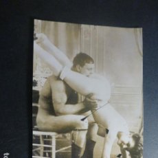 Postales: POSTAL PORNOGRAFICA FOTOGRAFICA HACIA 1910. Lote 246508070