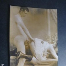 Postales: POSTAL PORNOGRAFICA FOTOGRAFICA HACIA 1910. Lote 246508110