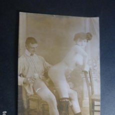 Postales: POSTAL PORNOGRAFICA FOTOGRAFICA HACIA 1910. Lote 246508250