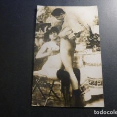 Postales: POSTAL PORNOGRAFICA FOTOGRAFICA HACIA 1910. Lote 246508415