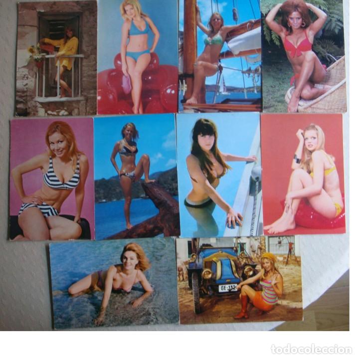 Postales: Diez postales de chicas. - Foto 1