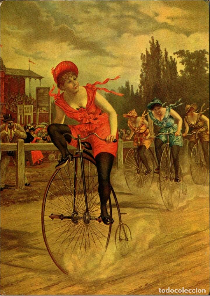 Postkarten: Nos Cyclistes - Postal francesa - Ed. F. Nugeron - 150x105mm.