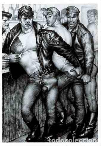 Finland Group Sex - tom of finland gay art print postcard card beef - Buy Antique erotic  postcards and pin-ups on todocoleccion