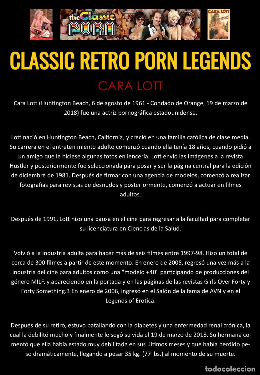 cara lott - classic retro porn legends - data c - Buy Antique erotic  postcards and pin-ups on todocoleccion