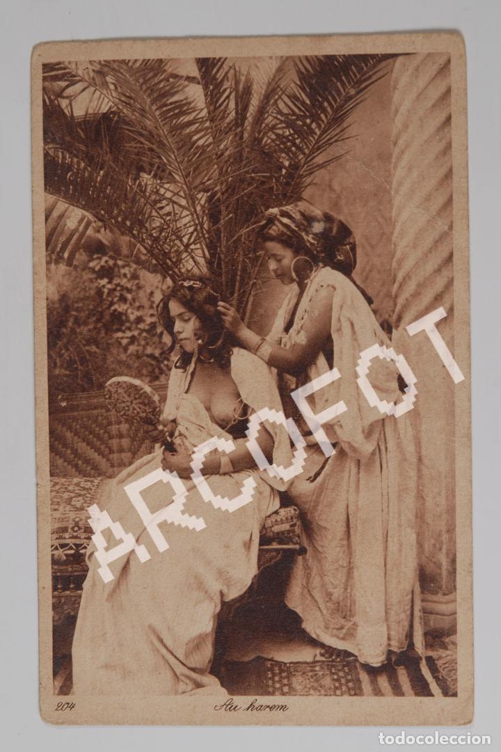 Postcards: Antigua postal de principios del Siglo XX - N&ordm; 204 Au harem - Editeurs: L. & L.